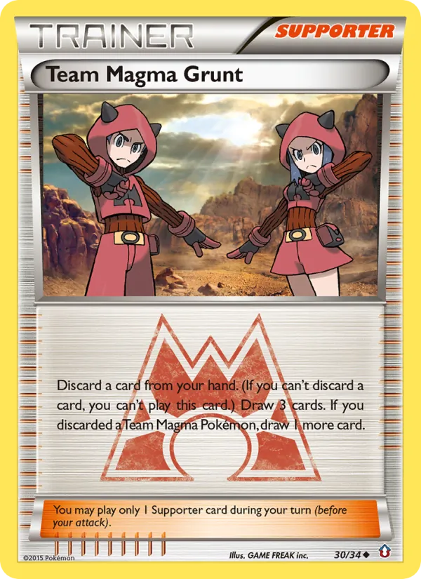 Team Magma Grunt — Double Crisis 30/34