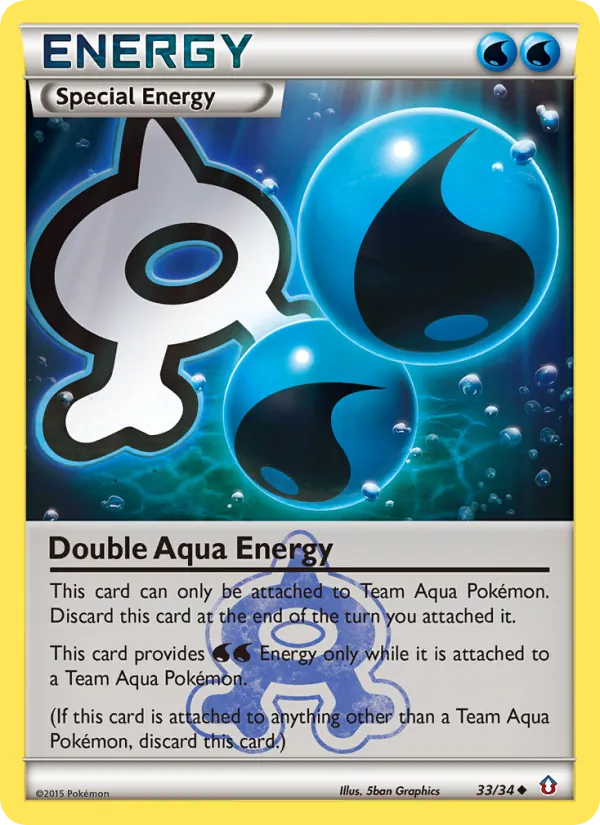Double Aqua Energy — Double Crisis 33/34