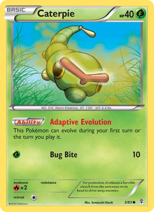 Caterpie — Generations 3/83