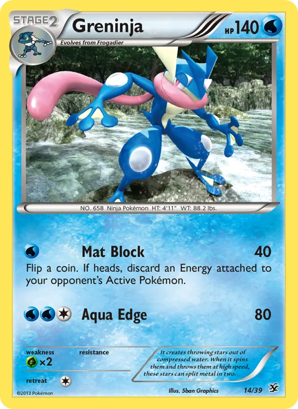 Greninja — Kalos Starter Set 14/39