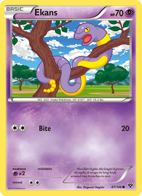 Ekans — XY 47/146