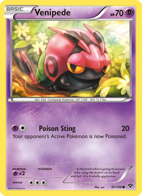 Venipede — XY 51/146