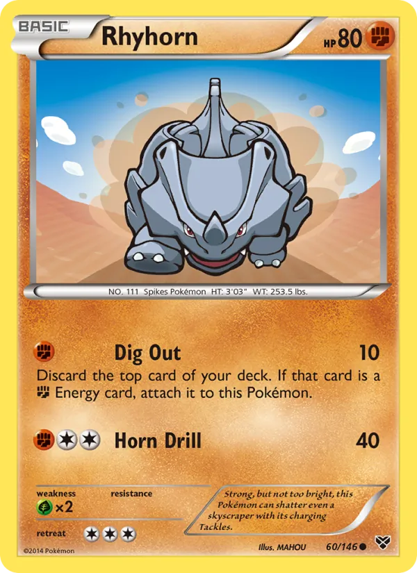 Rhyhorn — XY 60/146