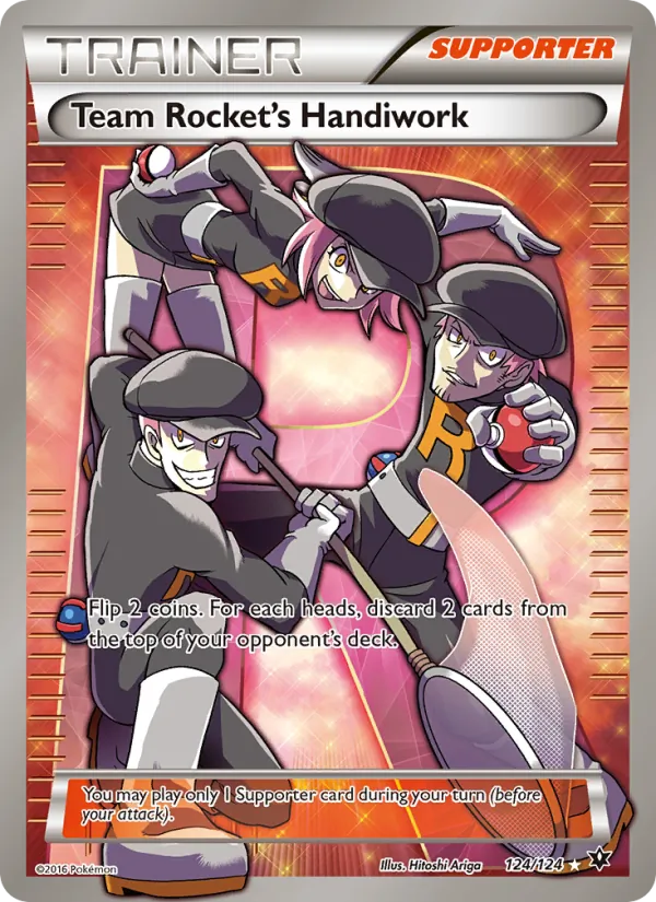 Team Rocket's Handiwork — Fates Collide 124/124