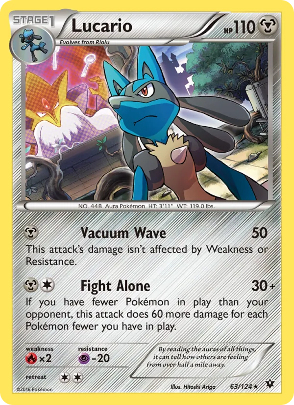 Lucario — Fates Collide 63/124