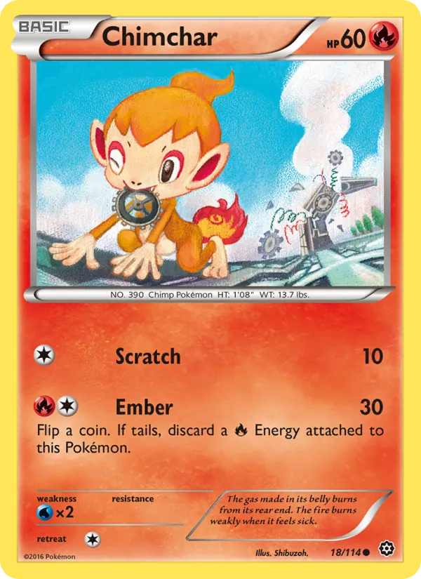 Chimchar — Steam Siege 18/114