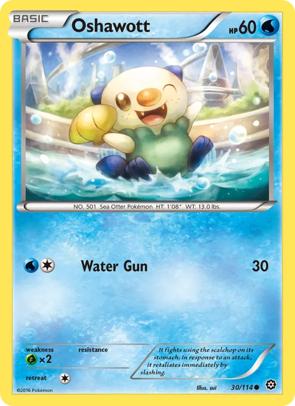 Oshawott — Steam Siege 30/114