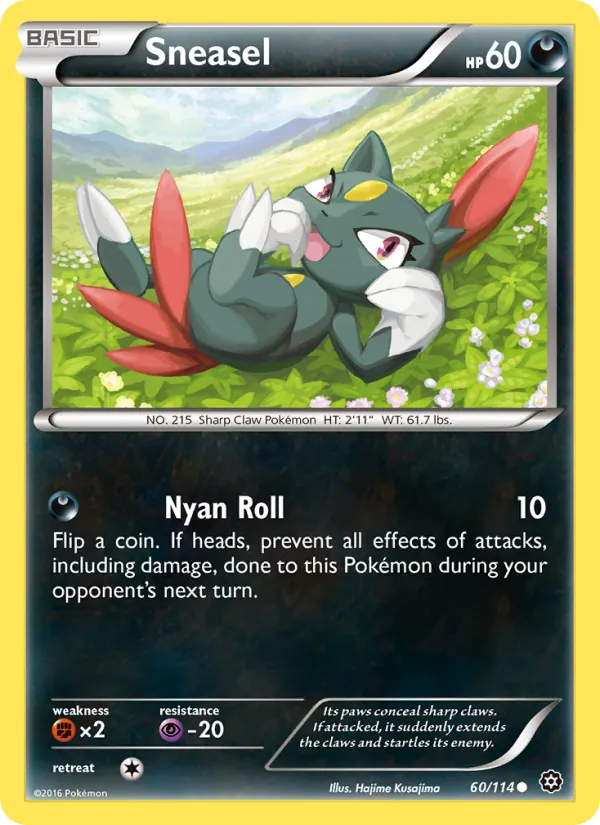 Sneasel — Steam Siege 60/114