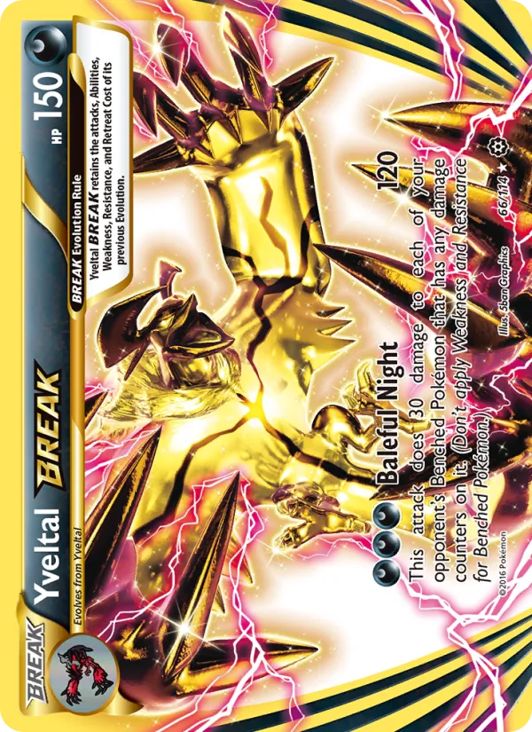Yveltal BREAK — Steam Siege 66/114