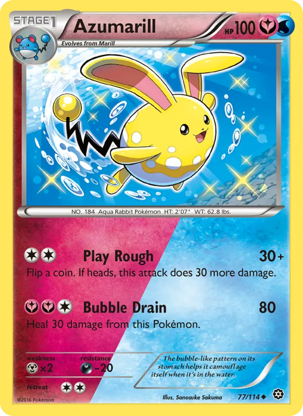 Azumarill — Offensive Vapeur 77/114