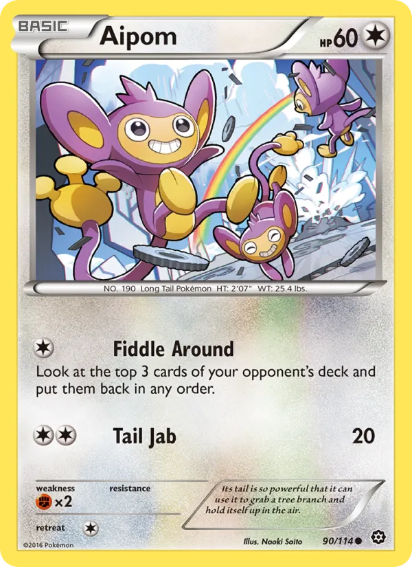 Aipom — Steam Siege 90/114