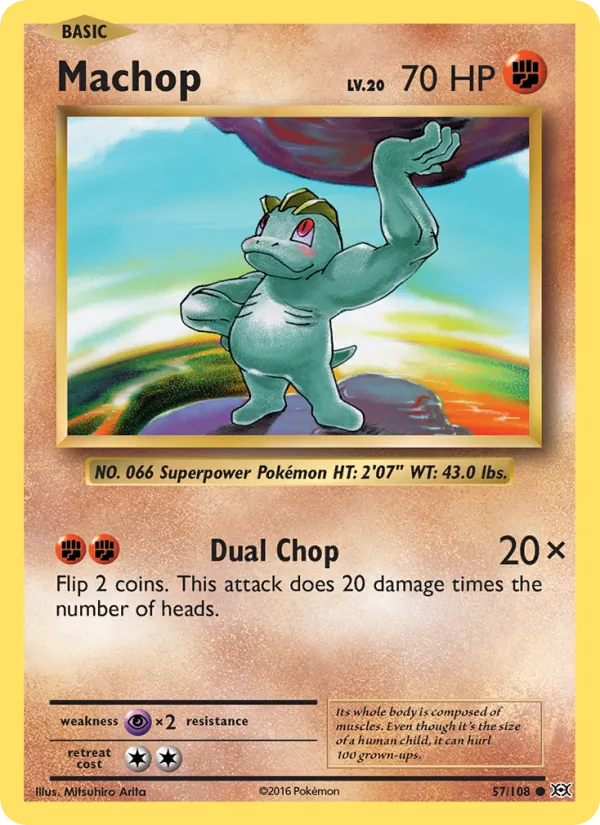 Machop — Evolutions 57/108