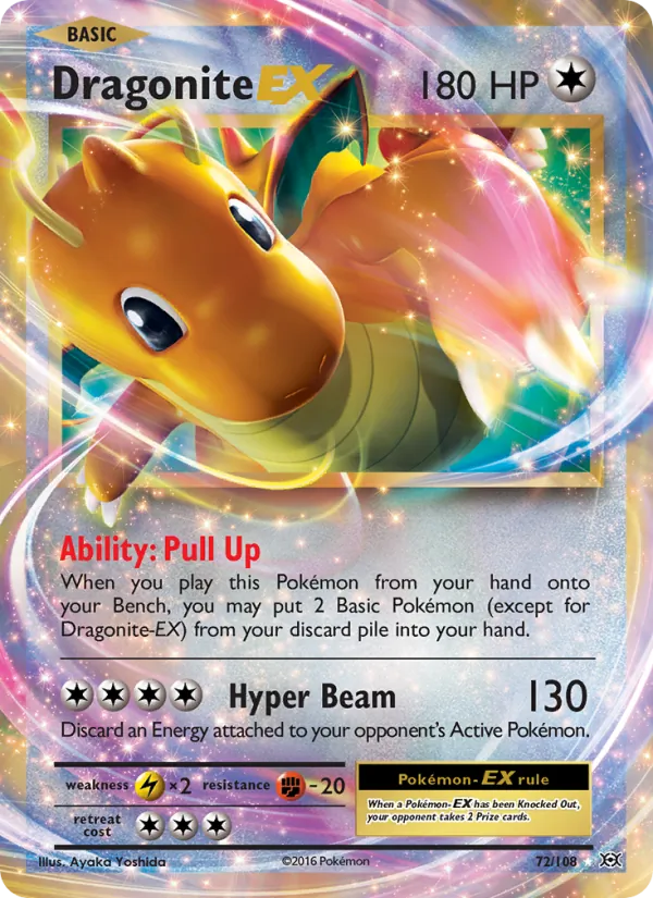 Dragonite EX — Evolutions 72/108