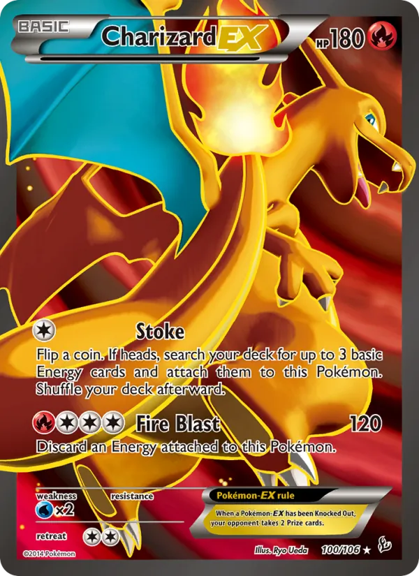 Dracaufeu EX — Étincelles 100/106