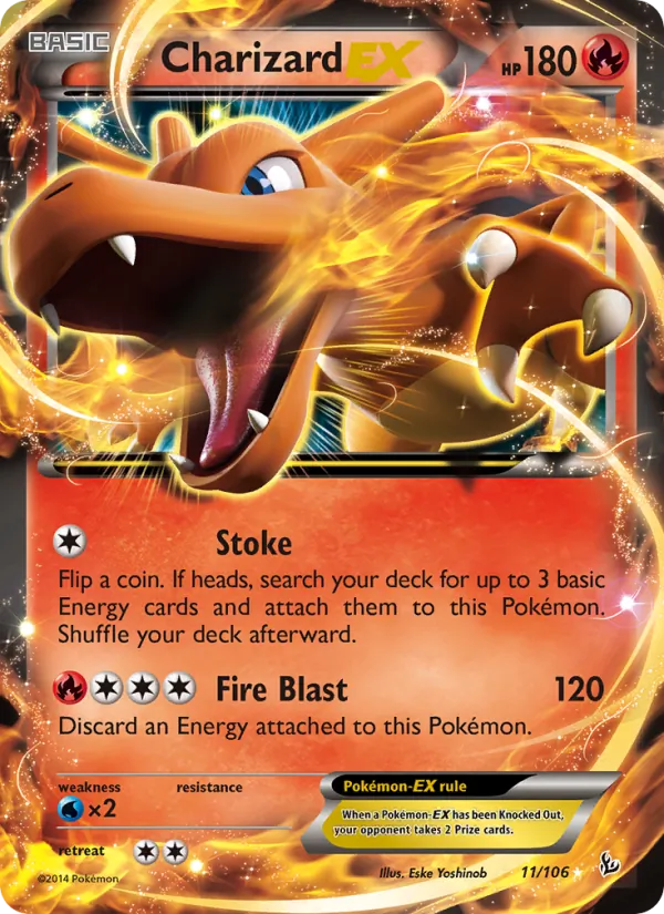 Charizard EX — Flashfire 11/106