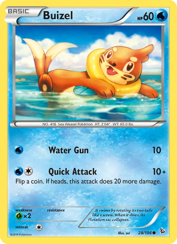 Buizel — Flashfire 28/106