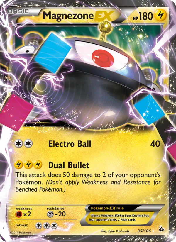 Magnezone EX — Flashfire 35/106
