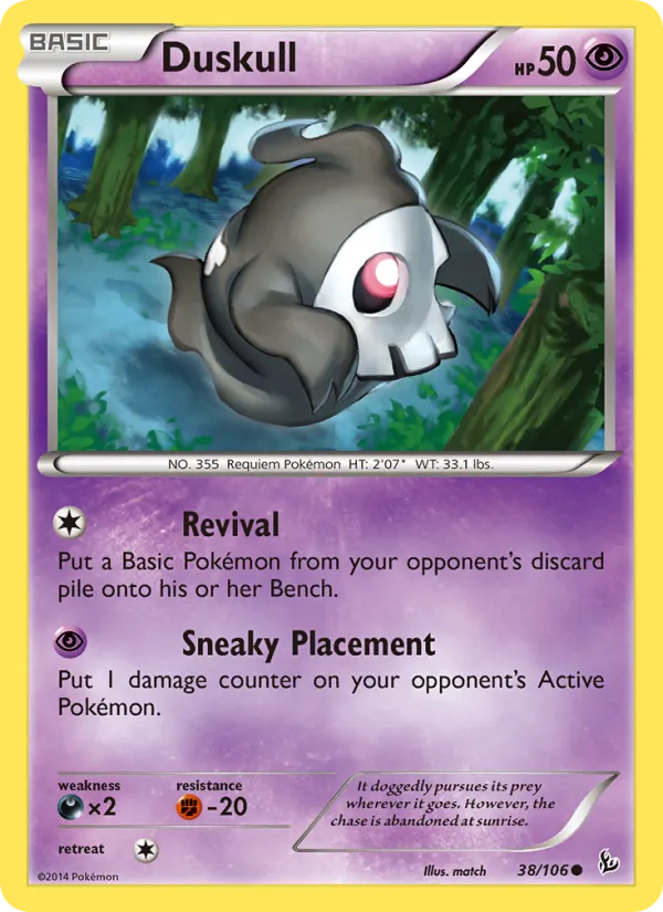 Duskull — Flashfire 38/106