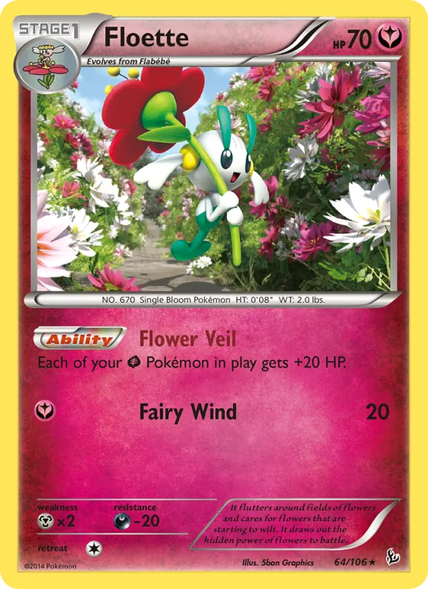 Floette — Flashfire 64/106