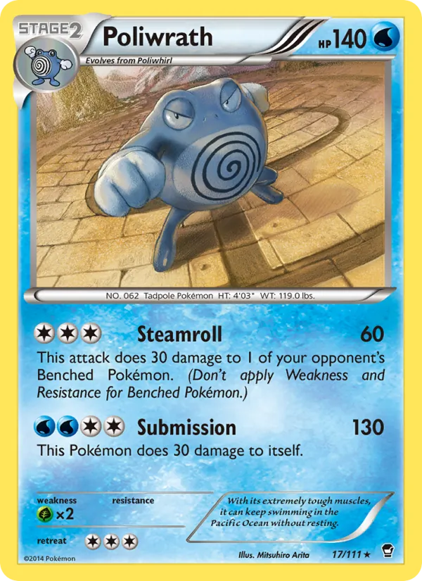 Poliwrath — Furious Fists 17/111