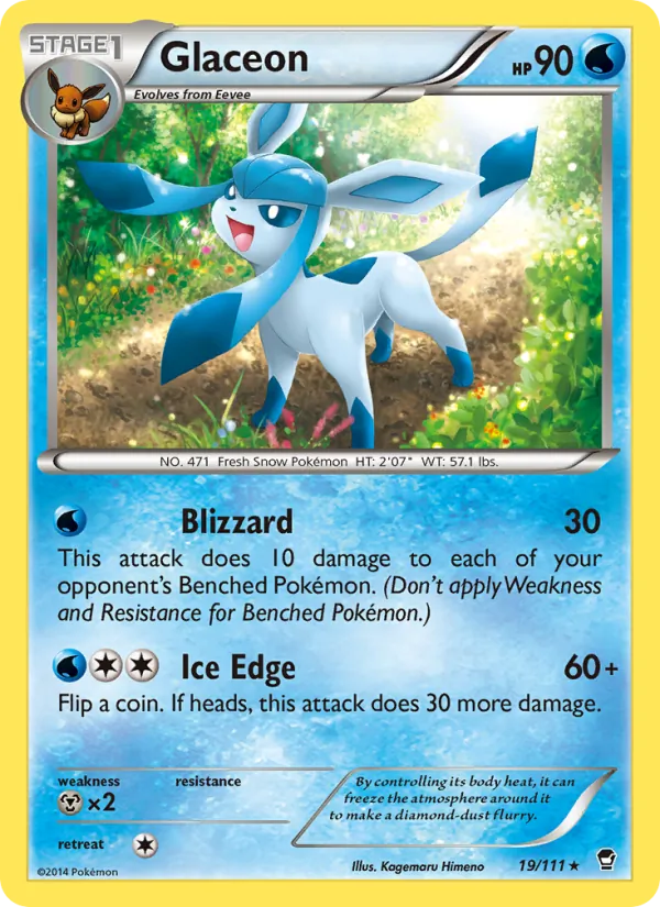 Glaceon — Furious Fists 19/111
