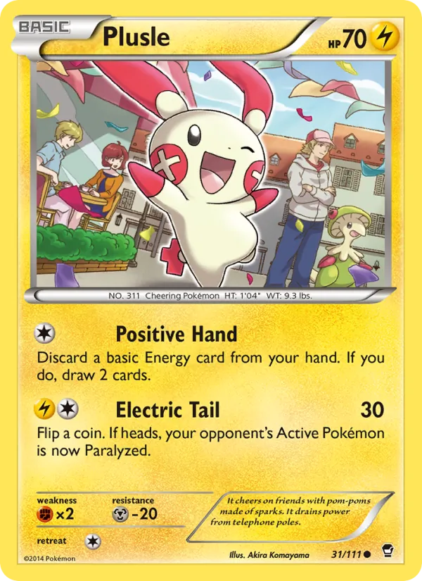Plusle — Furious Fists 31/111