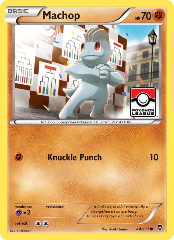 Machop — Furious Fists 44/111
