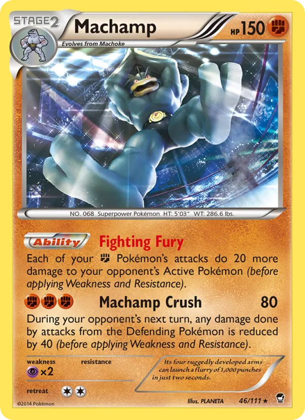 Machamp — Furious Fists 46/111