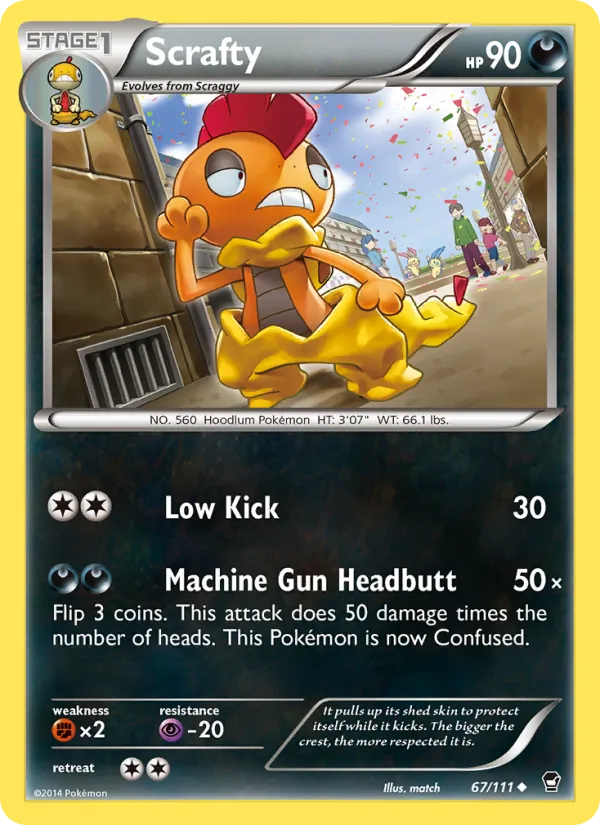 Scrafty — Furious Fists 67/111