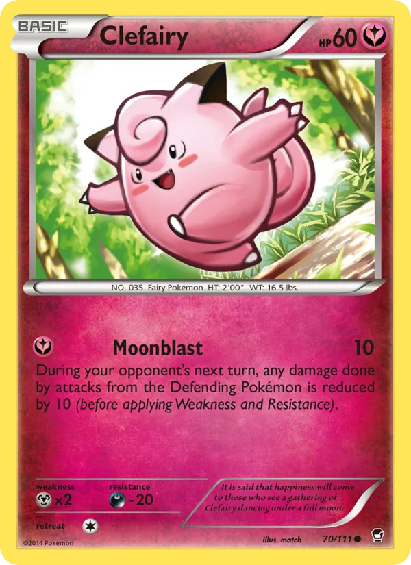 Clefairy — Furious Fists 70/111