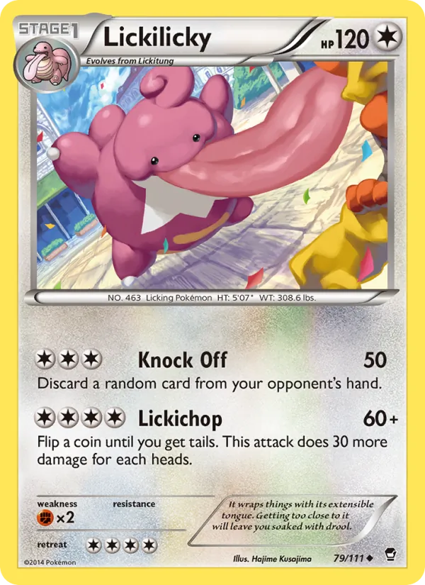 Lickilicky — Furious Fists 79/111