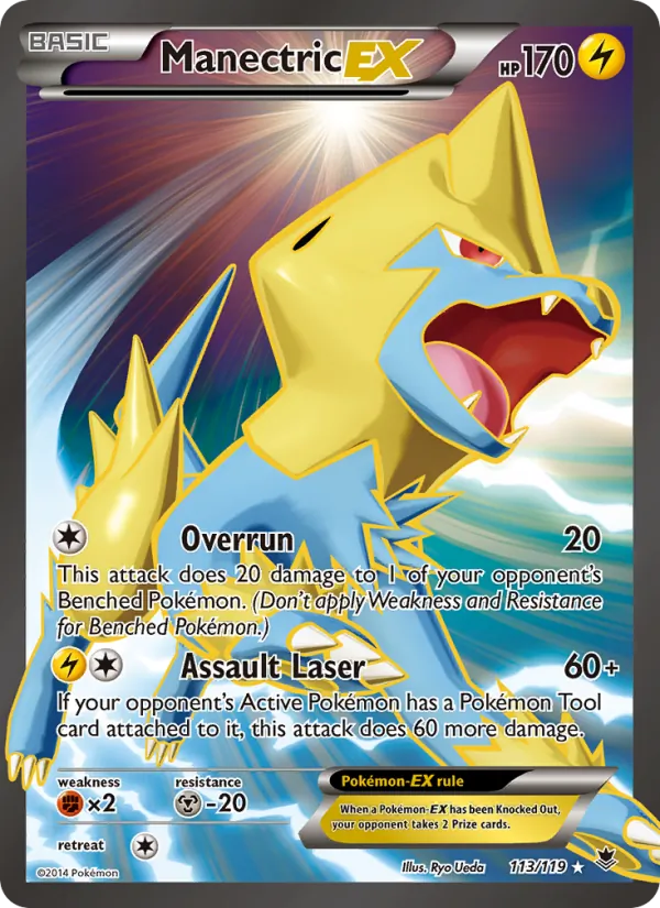 Manectric EX — Phantom Forces 113/119