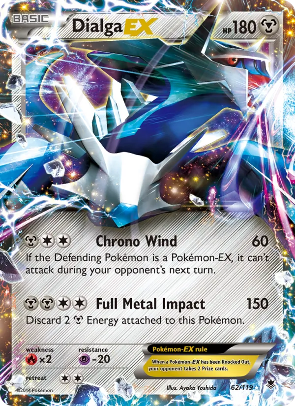 Dialga EX — Phantom Forces 62/119