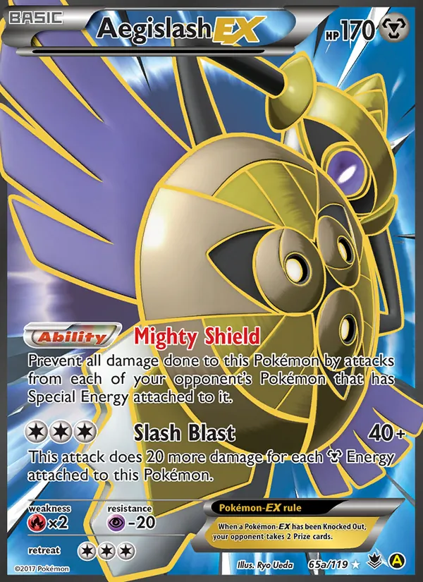 Aegislash EX — Phantom Forces 65a/119