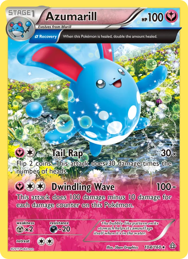 Azumarill — Primal Clash 104/160