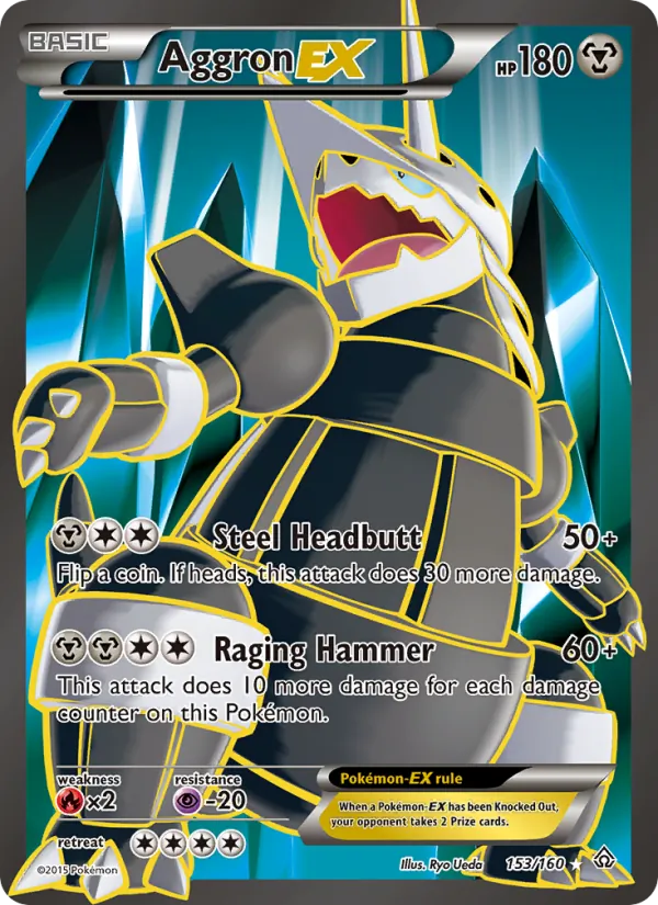 Aggron EX — Primal Clash 153/160