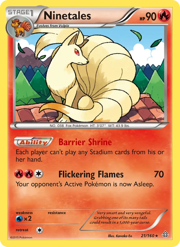 Ninetales — Primal Clash 21/160