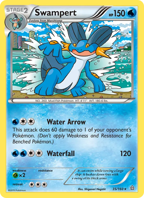 Swampert — Primal Clash 35/160