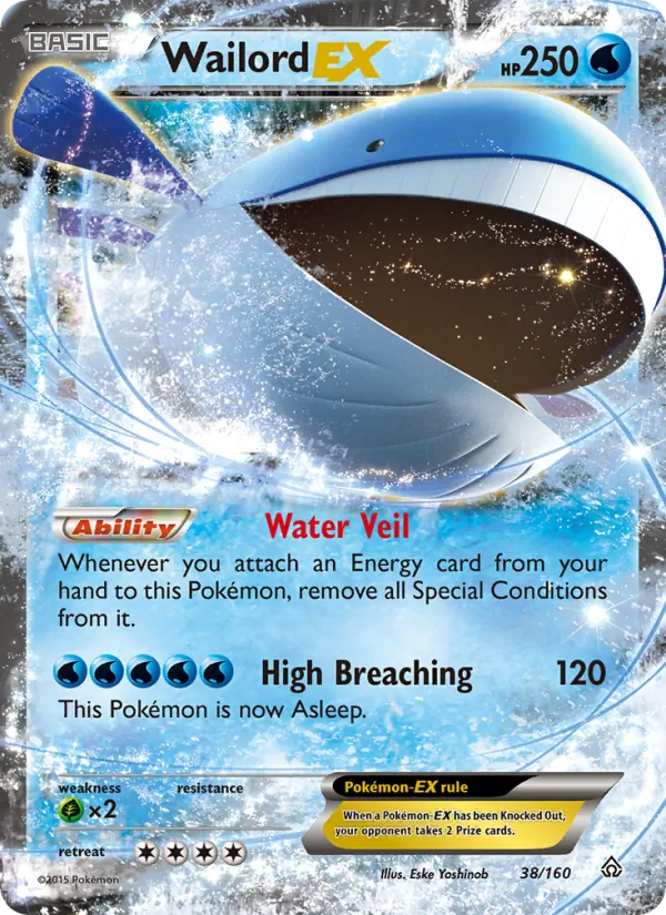 Wailord EX — Primal Clash 38/160