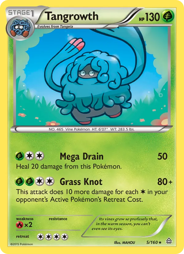 Tangrowth — Primal Clash 5/160