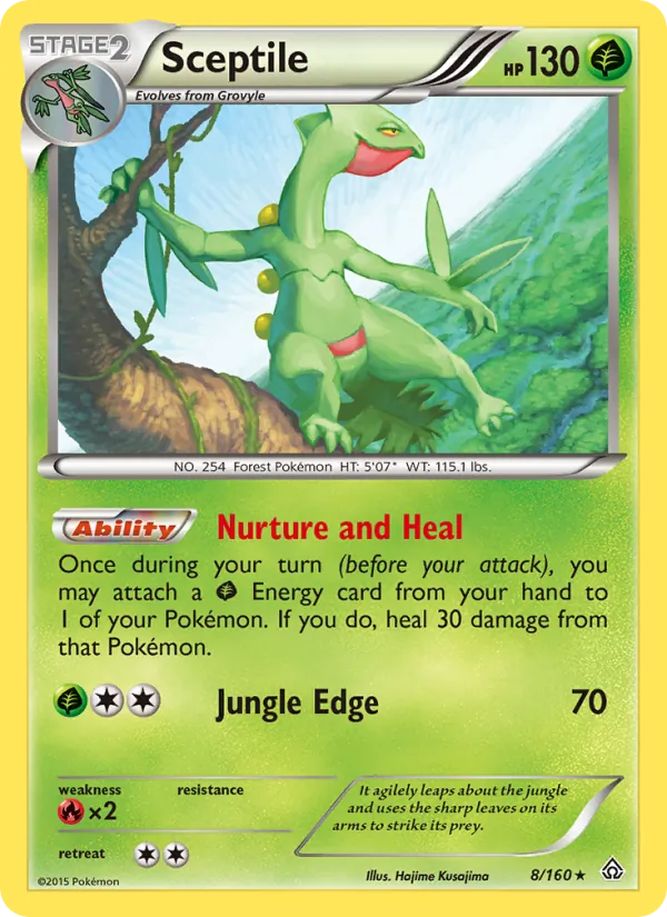 Sceptile — Primal Clash 8/160