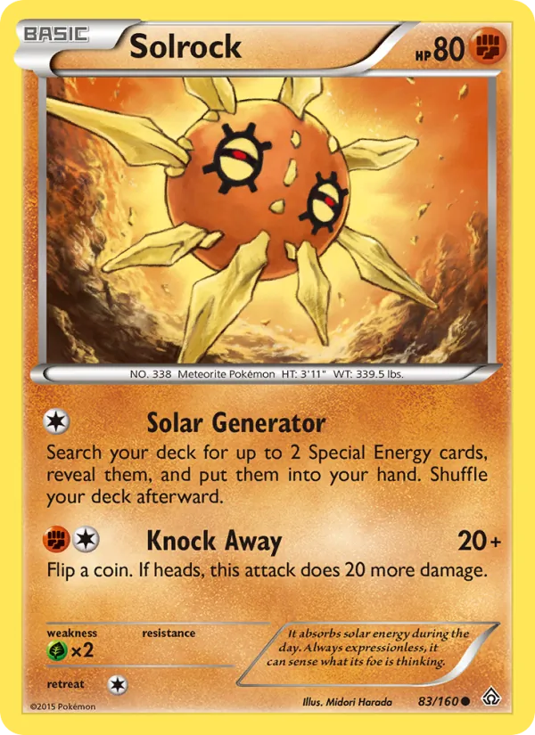 Solrock — Primal Clash 83/160