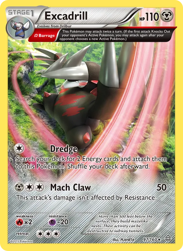 Excadrill — Primal Clash 97/160
