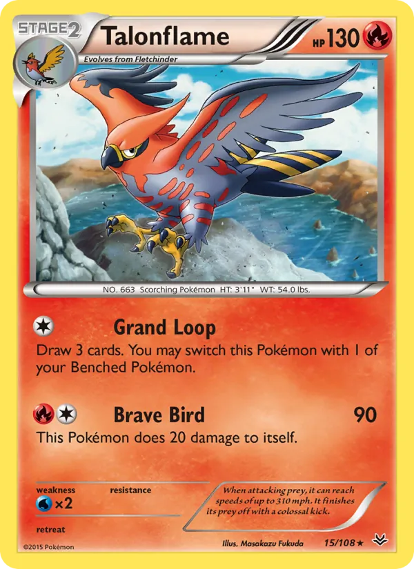 Talonflame — Roaring Skies 15/108