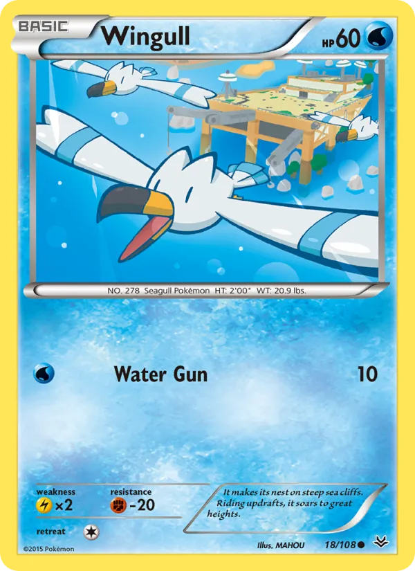 Wingull — Roaring Skies 18/108