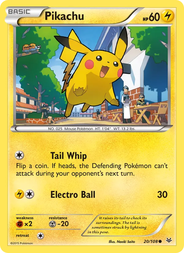 Pikachu — Ciel Rugissant 20/108