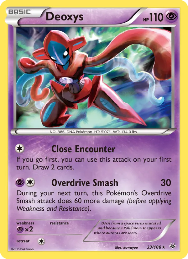 Deoxys — Roaring Skies 33/108