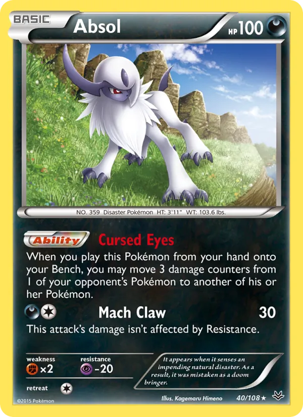 Absol — Ciel Rugissant 40/108