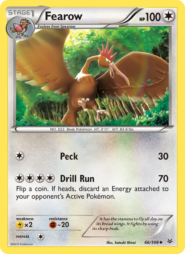 Fearow — Roaring Skies 66/108