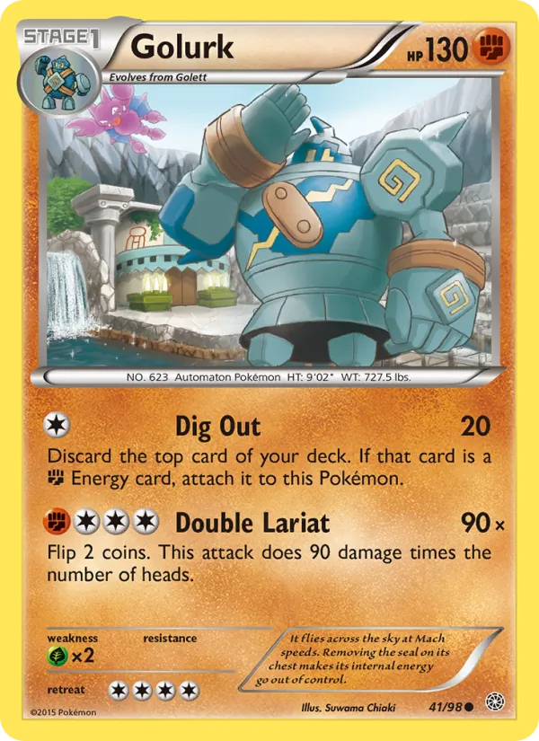 Golurk — Ancient Origins 41/98